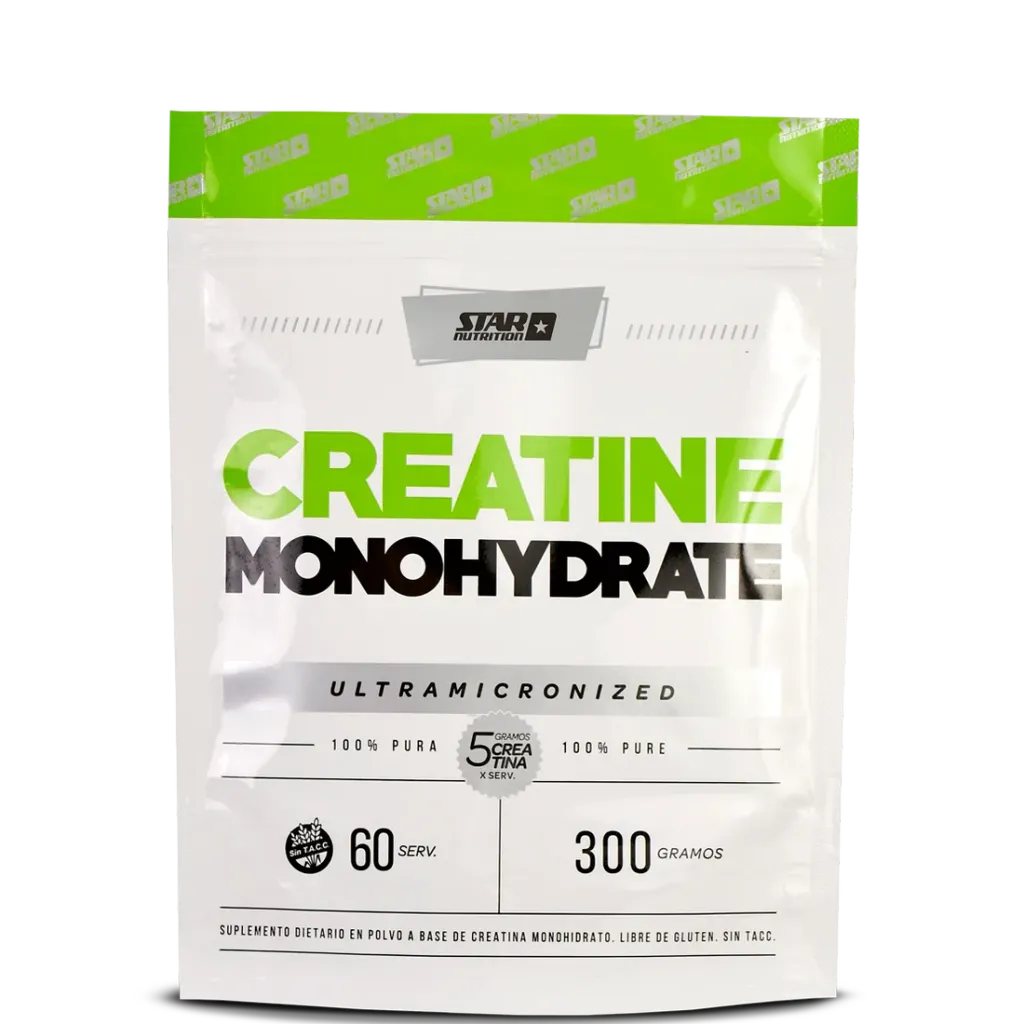 CREATINA MONOHIDRATADA STAR 300gr